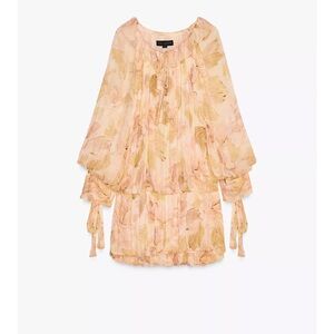 ZARA ZW Collection Floral Dress